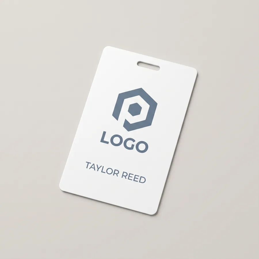 Matte ID Badges