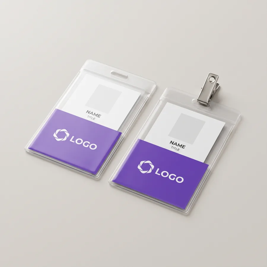 Printed Badge Holders